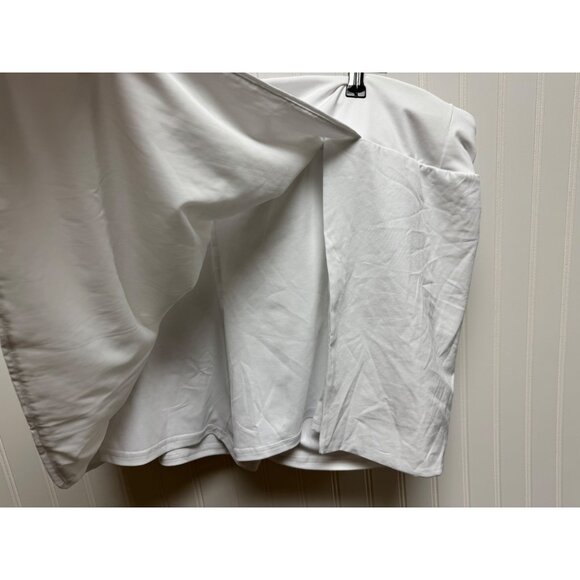 Fabletics White Skye Skort Skirt Women Size 2X 18/20 - Picture 4 of 5